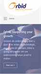 Mobile Screenshot of orbid.be